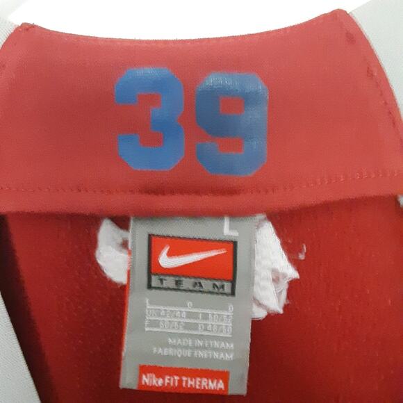 Washington State Cougars Sweatshirt Mens L Red Long Sleeve Therma Fit Y2K Nike - Picture 5 of 9